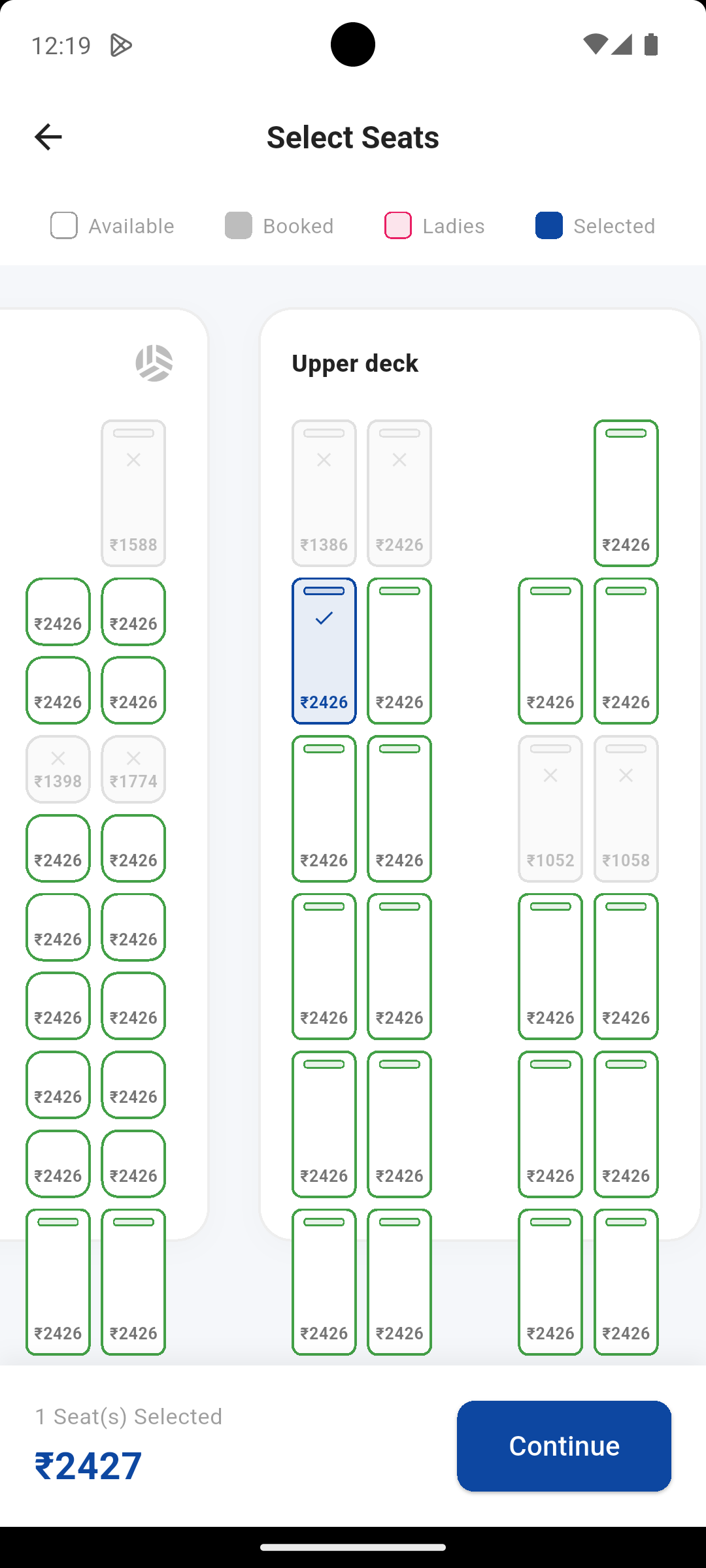 Select Seats
